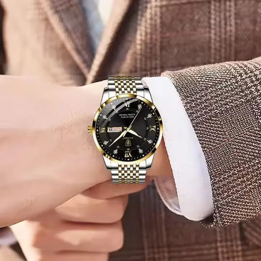 Prime Ticks – Classic Leather Men’s Watch | Timeless Elegance
